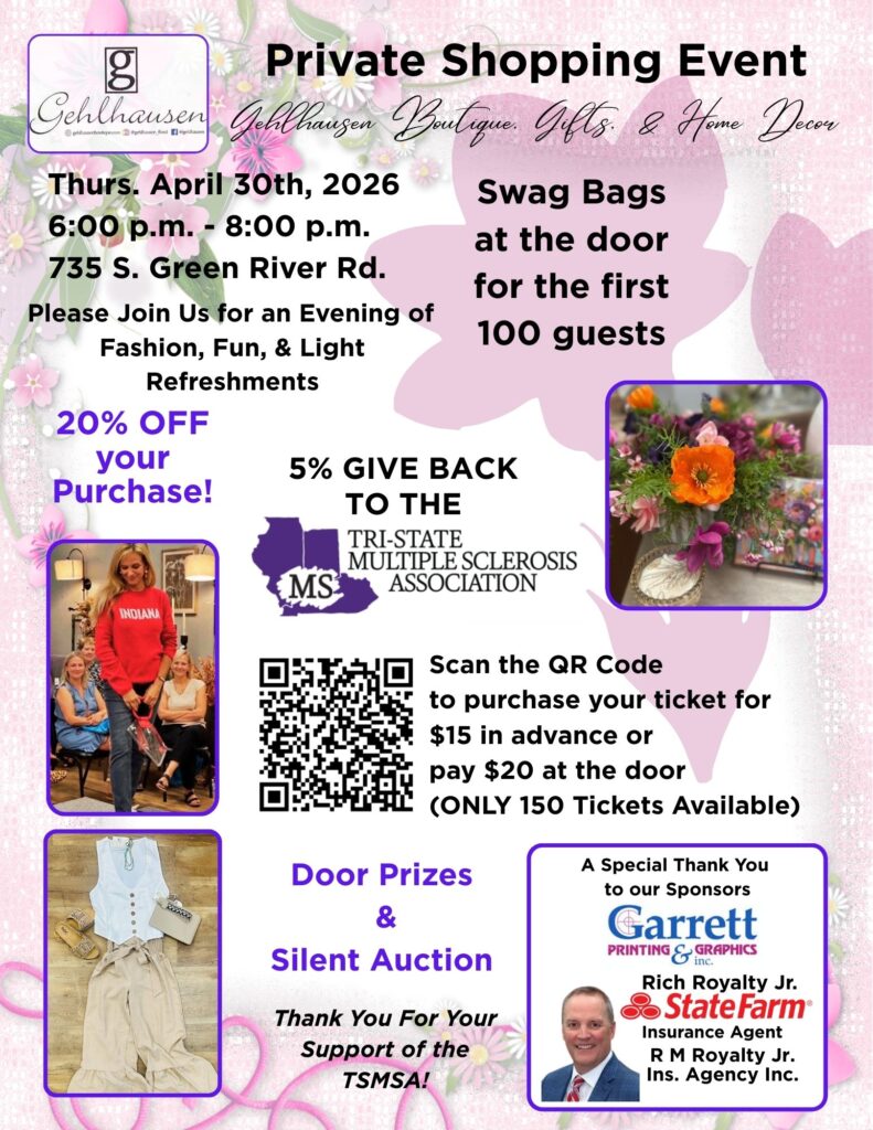 Gehlhausen Shopping Event Flier